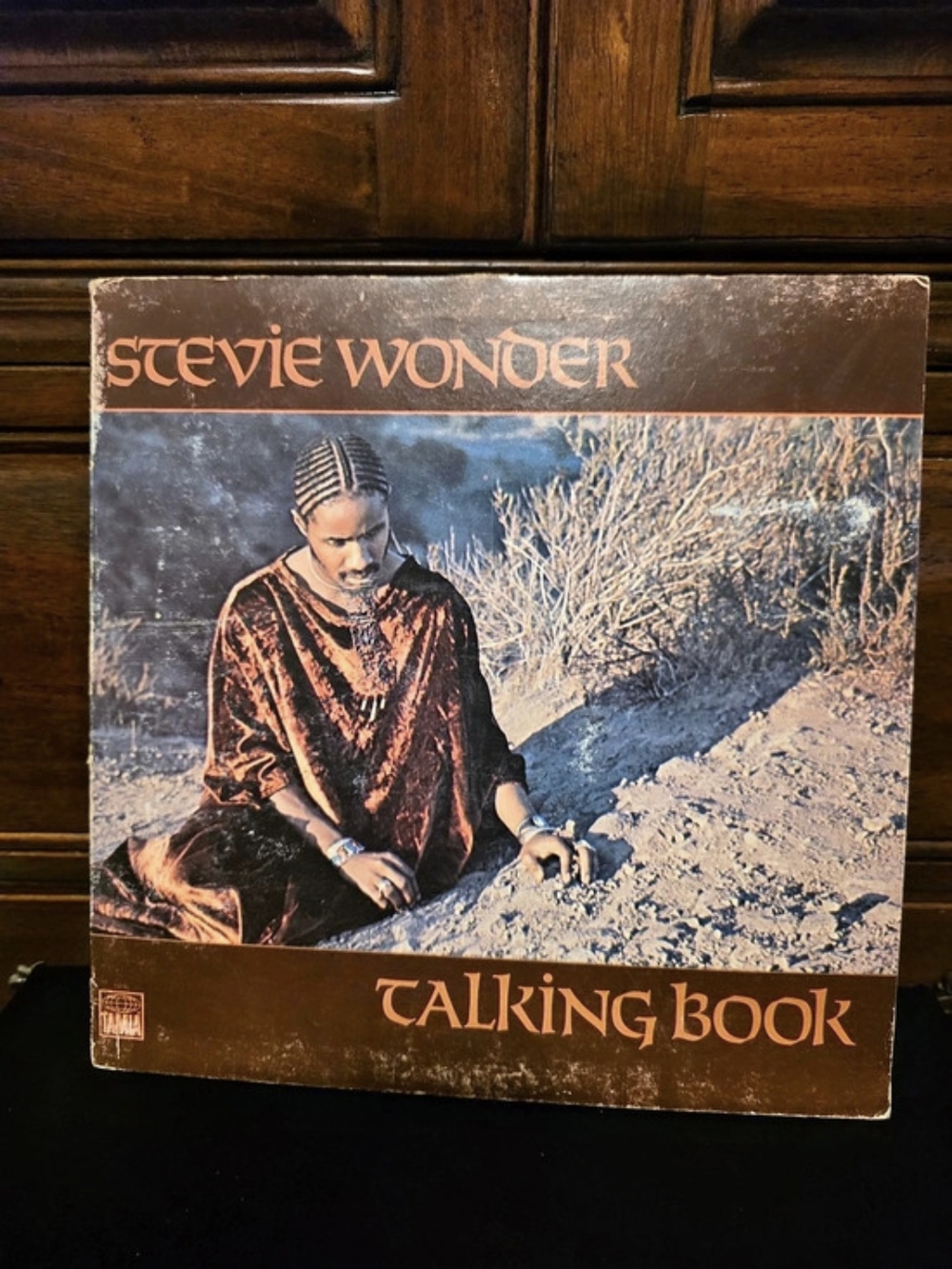 Stevie Wonder Talking Book Vinyl Record Album Cover